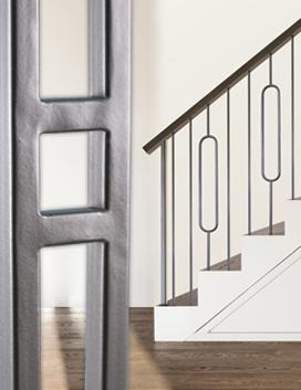 Aalto Modern Iron Balusters